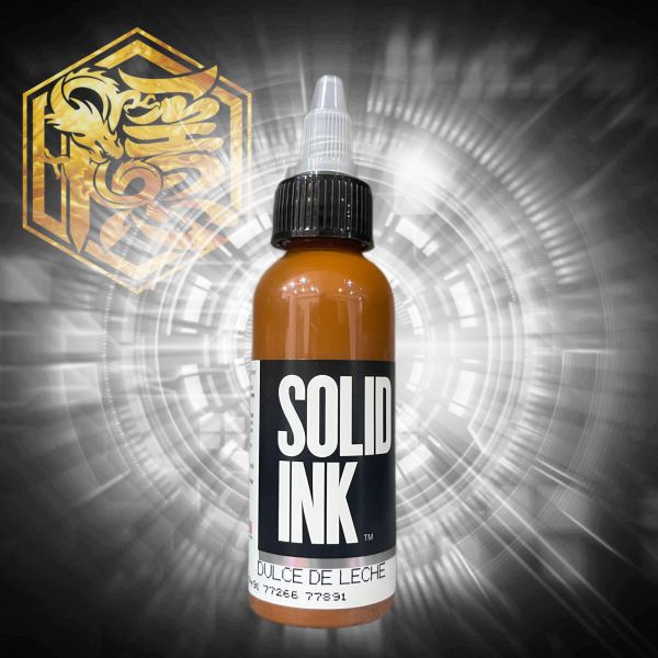 SOLID INK - 焦糖牛奶 DULCE DE LEC - 2OZ(60ml) - 隱龍刺青紋身器材 隱龍專業刺青紋身器材,進口刺青器材,進口紋身器材,進口紋身耗材,進口紋身顏料色料,進口紋身黑色顏料色料,進口紋身彩色顏料色料,紋身電源,紋身線,紋身踏板腳踏,紋身轉印,紋身皮膚筆,紋身手繪筆,紋身針嘴,紋身握柄,紋身修護膏,紋身凡士林,紋身保養,紋身機,刺青機,紋身筆型機,紋身馬達機,紋身直驅機,紋身彈片機,紋身線圈機,紋身床,紋身工作車,紋身扶手,紋身用品,紋身新手套組。