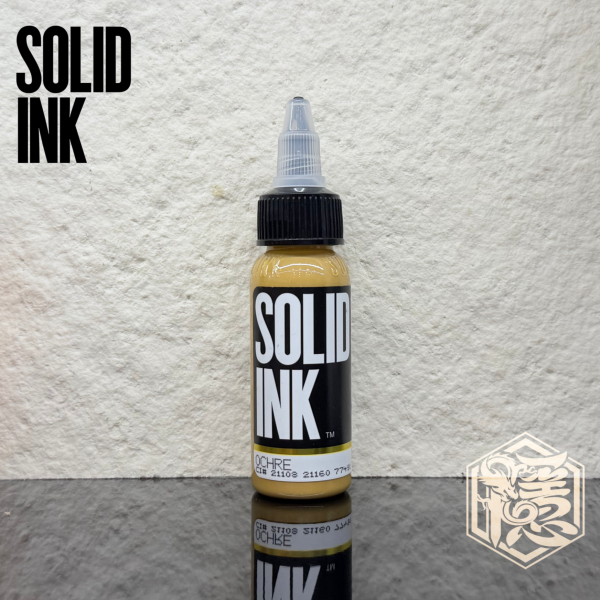 SOLID INK - 土黃色 OCHRE - 1OZ(30ml) - 隱龍刺青紋身器材 隱龍專業刺青紋身器材,進口刺青器材,進口紋身器材,進口紋身耗材,進口紋身顏料色料,進口紋身黑色顏料色料,進口紋身彩色顏料色料,紋身電源,紋身線,紋身踏板腳踏,紋身轉印,紋身皮膚筆,紋身手繪筆,紋身針嘴,紋身握柄,紋身修護膏,紋身凡士林,紋身保養,紋身機,刺青機,紋身筆型機,紋身馬達機,紋身直驅機,紋身彈片機,紋身線圈機,紋身床,紋身工作車,紋身扶手,紋身用品,紋身新手套組。