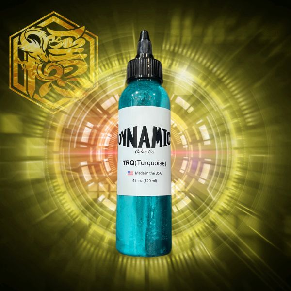 綠松石 TRQ - Turquoise - 4OZ(120ml) - Dynamic Ink - 隱龍刺青紋身器材 隱龍專業刺青紋身器材,進口刺青器材,進口紋身器材,進口紋身耗材,進口紋身顏料色料,進口紋身黑色顏料色料,進口紋身彩色顏料色料,紋身電源,紋身線,紋身踏板腳踏,紋身轉印,紋身皮膚筆,紋身手繪筆,紋身針嘴,紋身握柄,紋身修護膏,紋身凡士林,紋身保養,紋身機,刺青機,紋身筆型機,紋身馬達機,紋身直驅機,紋身彈片機,紋身線圈機,紋身床,紋身工作車,紋身扶手,紋身用品,紋身新手套組。