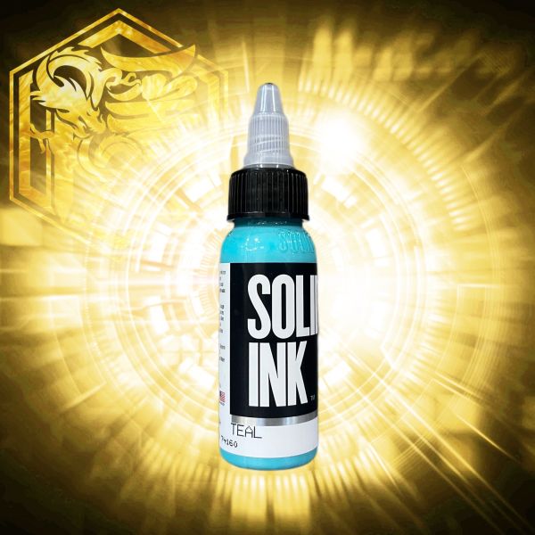 SOLID INK - 湖水青綠色 TEAL - 1OZ(30ml) - 隱龍刺青紋身器材 隱龍專業刺青紋身器材,進口刺青器材,進口紋身器材,進口紋身耗材,進口紋身顏料色料,進口紋身黑色顏料色料,進口紋身彩色顏料色料,紋身電源,紋身線,紋身踏板腳踏,紋身轉印,紋身皮膚筆,紋身手繪筆,紋身針嘴,紋身握柄,紋身修護膏,紋身凡士林,紋身保養,紋身機,刺青機,紋身筆型機,紋身馬達機,紋身直驅機,紋身彈片機,紋身線圈機,紋身床,紋身工作車,紋身扶手,紋身用品,紋身新手套組。