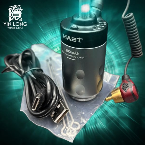 MAST - 一體針專用 - 無線指控電源紋身手柄(全套組) - 33MM - 黑銀款 - 隱龍刺青紋身器材 隱龍專業刺青紋身器材,進口刺青器材,進口紋身器材,進口紋身耗材,進口紋身顏料色料,進口紋身黑色顏料色料,進口紋身彩色顏料色料,紋身電源,紋身線,紋身踏板腳踏,紋身轉印,紋身針,紋身一體針,紋身傳統長針,紋身針嘴,紋身握柄,紋身修護膏,紋身凡士林,紋身保養,紋身機,刺青機,紋身筆型機,紋身馬達機,紋身直驅機,紋身彈片機,紋身線圈機,紋身床,紋身工作車,紋身扶手,紋身用品,紋身套組。