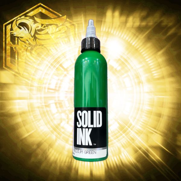 SOLID INK - 中綠色 MEDIUM GREEN - 4OZ(120ml) - 隱龍刺青紋身器材 隱龍專業刺青紋身器材,進口刺青器材,進口紋身器材,進口紋身耗材,進口紋身顏料色料,進口紋身黑色顏料色料,進口紋身彩色顏料色料,紋身電源,紋身線,紋身踏板腳踏,紋身轉印,紋身皮膚筆,紋身手繪筆,紋身針嘴,紋身握柄,紋身修護膏,紋身凡士林,紋身保養,紋身機,刺青機,紋身筆型機,紋身馬達機,紋身直驅機,紋身彈片機,紋身線圈機,紋身床,紋身工作車,紋身扶手,紋身用品,紋身新手套組。