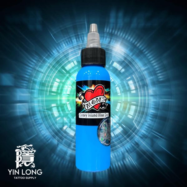 Coney lsland Blue - 祝福藍 - 2oz(60ml) - Mom's Ink - 隱龍刺青紋身器材 隱龍專業刺青紋身器材,進口刺青器材,進口紋身器材,進口紋身耗材,進口紋身顏料色料,進口紋身黑色顏料色料,進口紋身彩色顏料色料,紋身電源,紋身線,紋身踏板腳踏,紋身轉印,紋身皮膚筆,紋身手繪筆,紋身針嘴,紋身握柄,紋身修護膏,紋身凡士林,紋身保養,紋身機,刺青機,紋身筆型機,紋身馬達機,紋身直驅機,紋身彈片機,紋身線圈機,紋身床,紋身工作車,紋身扶手,紋身用品,紋身新手套組。