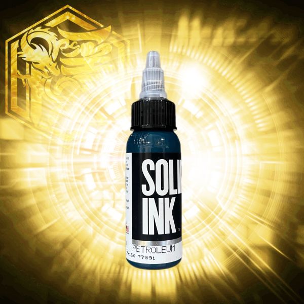 SOLID INK - 石油色 PETROLEUM - 1OZ(30ml) - 隱龍刺青紋身器材 隱龍專業刺青紋身器材,進口刺青器材,進口紋身器材,進口紋身耗材,進口紋身顏料色料,進口紋身黑色顏料色料,進口紋身彩色顏料色料,紋身電源,紋身線,紋身踏板腳踏,紋身轉印,紋身皮膚筆,紋身手繪筆,紋身針嘴,紋身握柄,紋身修護膏,紋身凡士林,紋身保養,紋身機,刺青機,紋身筆型機,紋身馬達機,紋身直驅機,紋身彈片機,紋身線圈機,紋身床,紋身工作車,紋身扶手,紋身用品,紋身新手套組。