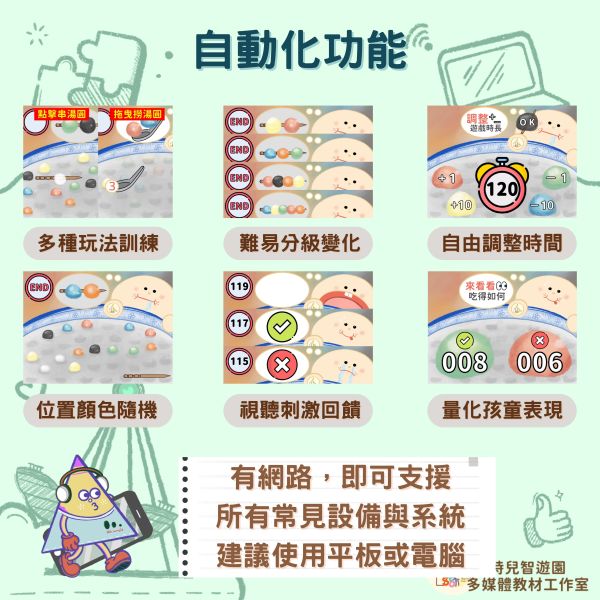 【早療】齊來分湯圓《計劃能力與視覺搜尋》 認知,執行功能,視知覺,專注力,訓練,職能治療