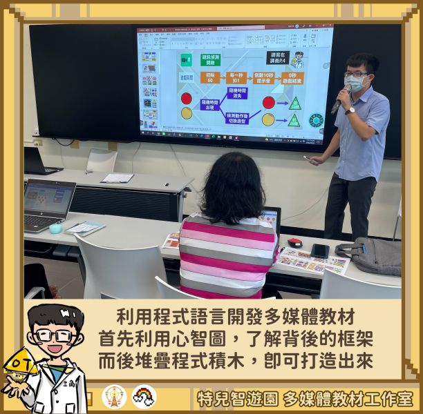 【工作坊】觸控與體感多媒體教材設計 feat.樹人醫專職能治療科 