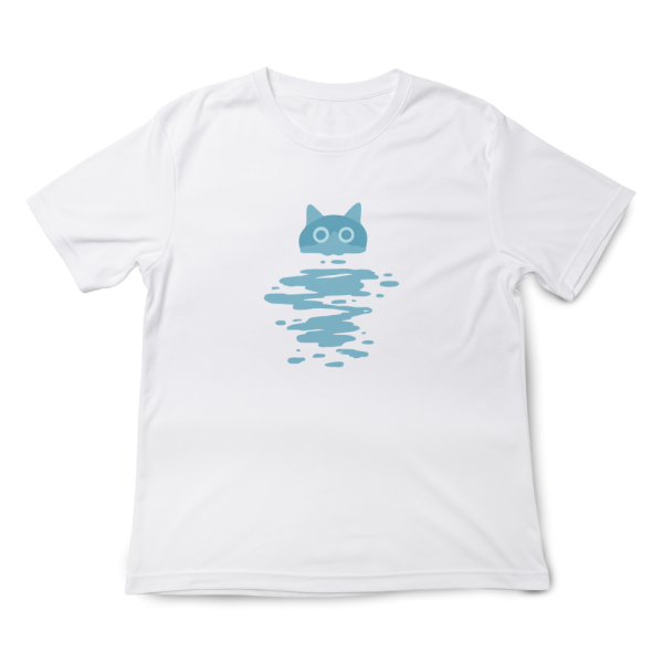 黑貓-日月 印花短袖 柴犬,貓咪,T恤,百搭,網路購物,萌經濟,可愛,卡通,狗狗,凱蒂貓