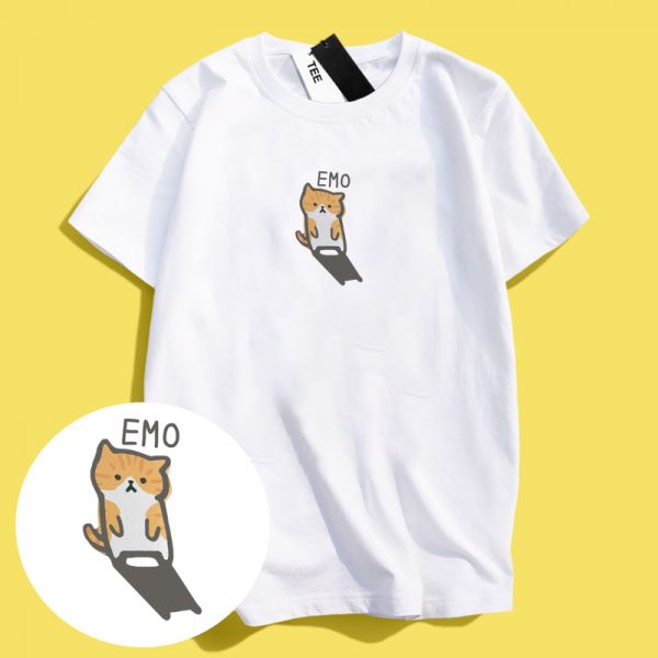 Orange Cat EMO Tee Orange Cat EMO Tee