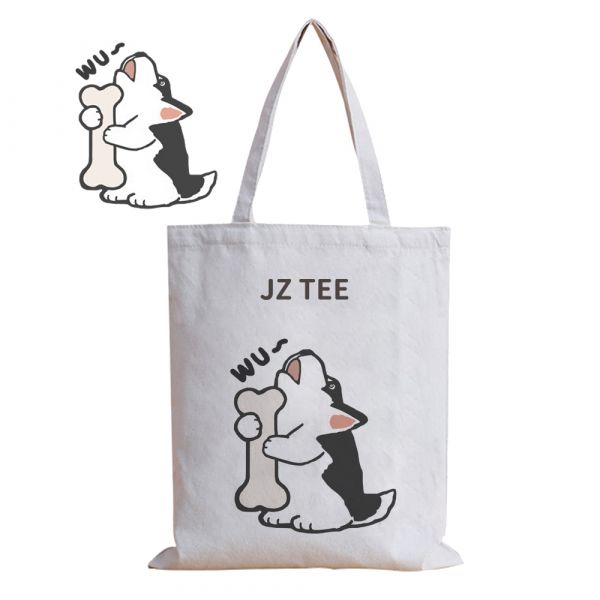 Wu~哈士奇-主題帆布包 