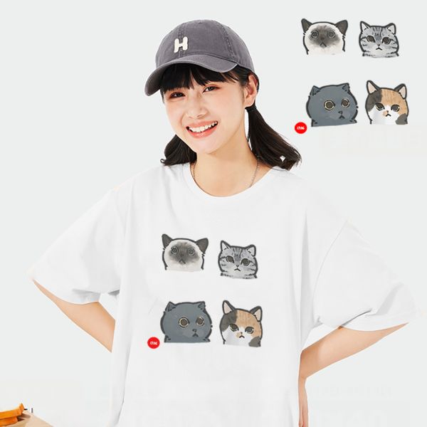 Four Little Cats Tee Four Little Cats Tee