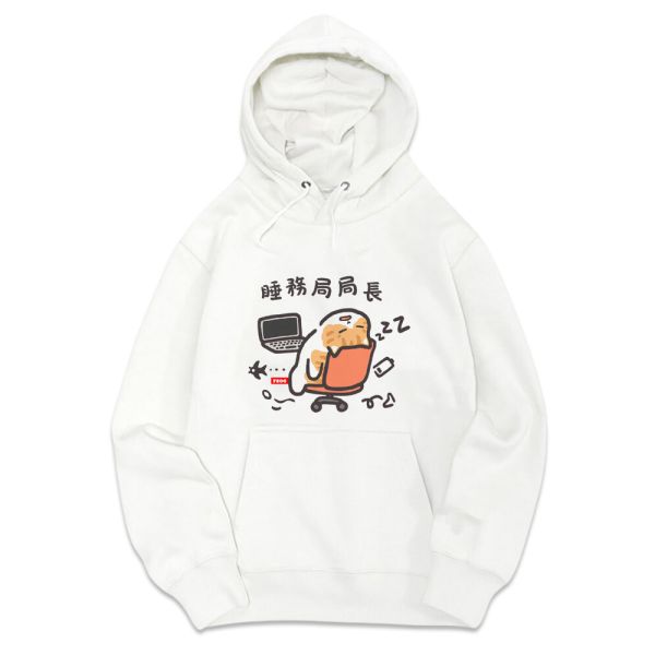 貓咪-睡務局局長 重磅刷毛連帽T 貓咪-睡務局局長 重磅刷毛連帽T