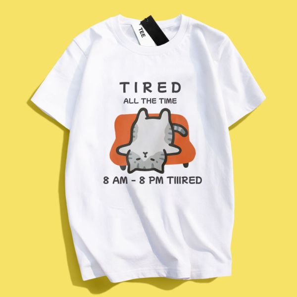 Tired American Shorthair Tee Tired American Shorthair Tee