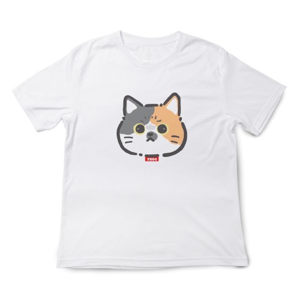 橘貓-花貓頭 印花短袖 柴犬,貓咪,T恤,百搭,網路購物,萌經濟,可愛,卡通,狗狗,凱蒂貓