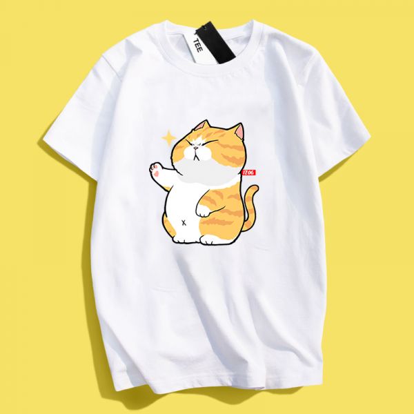 Cat & Shiba Inu Don't Touch Me Tee Cat & Shiba Inu Don't Touch Me Tee