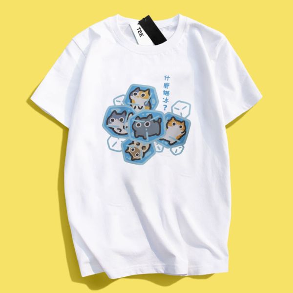 Cat Ice Cube Tee Cat Ice Cube Tee