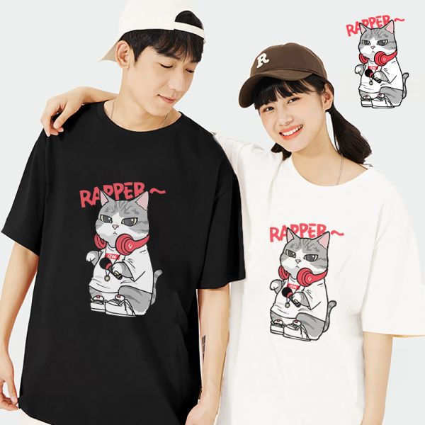 Cat Rapper Tee Cat Rapper Tee