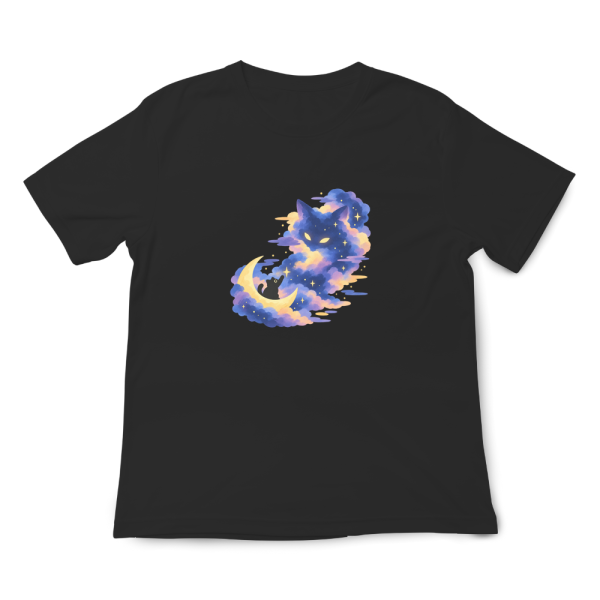 星空黑貓 印花短袖 