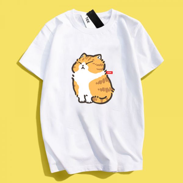 Cat & Shiba Inu Fan Tee Cat & Shiba Inu Fan Tee