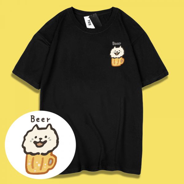 Samoyed Beer Tee Samoyed Beer Tee