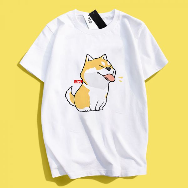 Cat & Shiba Inu Don't Touch Me Tee Cat & Shiba Inu Don't Touch Me Tee