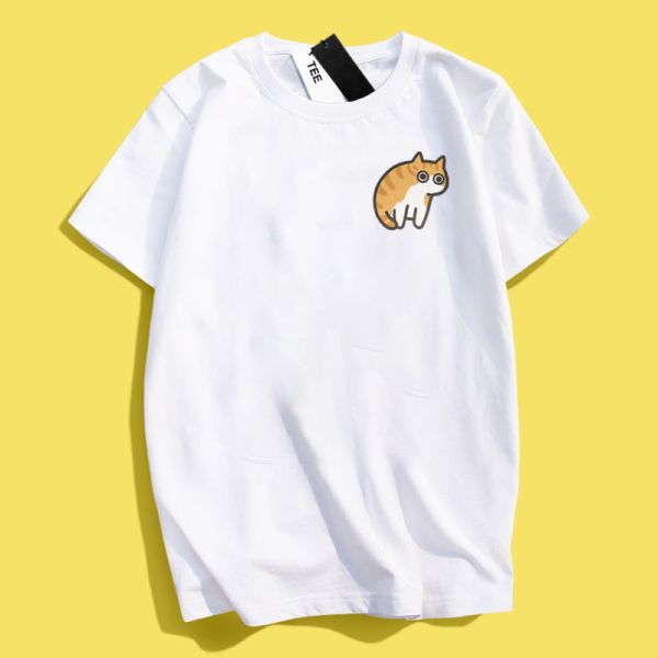 Shiba Inu & Cat Jump Tee Shiba Inu & Cat Jump Tee