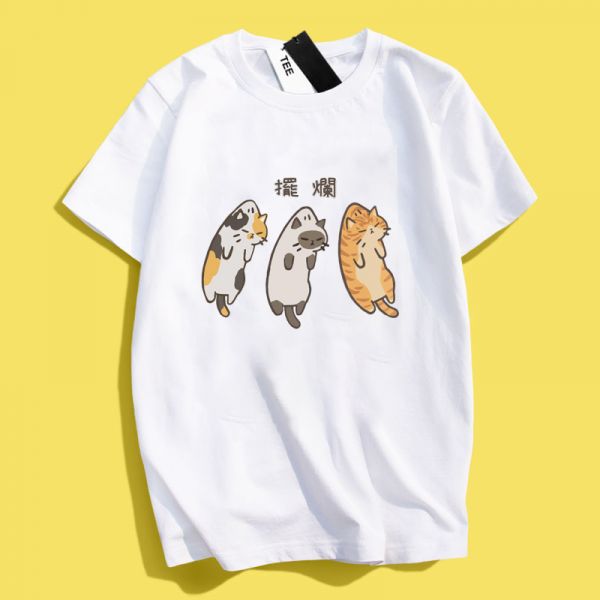 Three Cats Lazy Tee Three Cats Lazy Tee