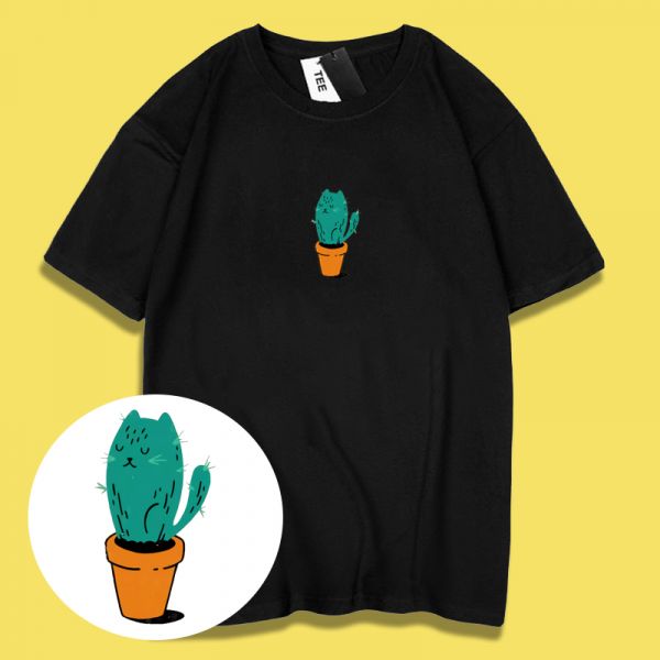 Cat Cactus Tee Cat Cactus Tee