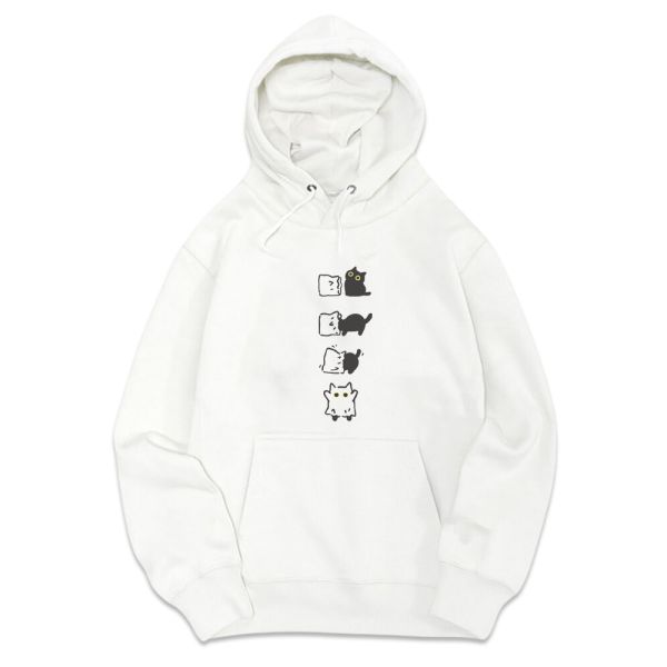 黑貓-嚇到了吧 重磅刷毛連帽T