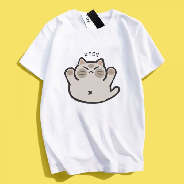 White Cat KISS Tee White Cat KISS Tee