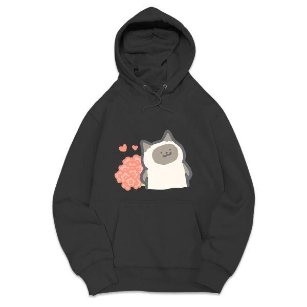 貓咪-情人節 重磅刷毛連帽T