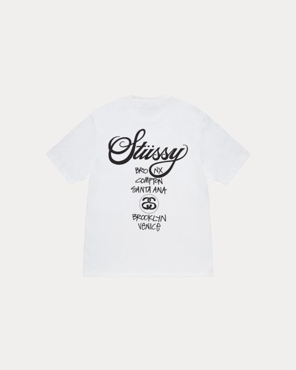 STÜSSY WORLD TOUR TET 25週年世界巡迴演唱限定款短袖 