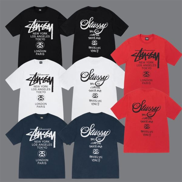 STÜSSY WORLD TOUR TET 25週年世界巡迴演唱限定款短袖 