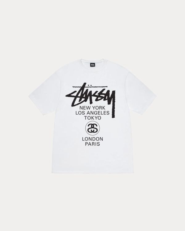 STÜSSY WORLD TOUR TET 25週年世界巡迴演唱限定款短袖 
