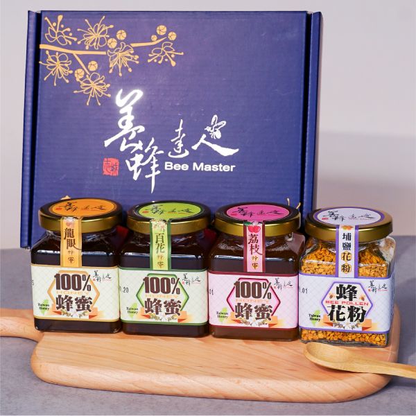 蜂蜜禮盒-熱戀蜜香-小禮盒(藍色包裝) 養蜂達人,志城養蜂場,蜂蜜,蜂蜜禮盒,團購,宅配,台中蜂蜜,比賽蜂蜜,蜂王乳,蜂花粉,龍眼蜜,荔枝蜜,百花蜜,特等蜂蜜