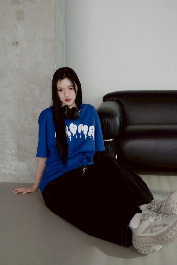 【現貨】CROMA潑漆流體發泡短Tee 