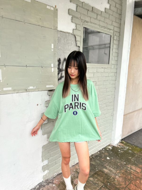【現貨】IN PARIS美式字母Tee 