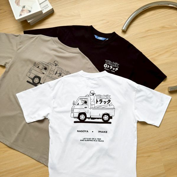 【SORONA®現貨】TRUCK日文皮卡印花涼感Tee 