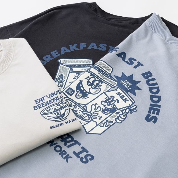 【預購】牛奶玉米片Tee 