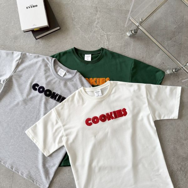 【現貨】COOKIES毛巾繡短Tee 