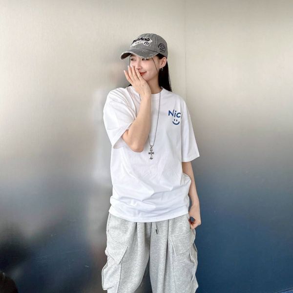 【SORONA®現貨】NICE 笑臉印花涼感Tee 