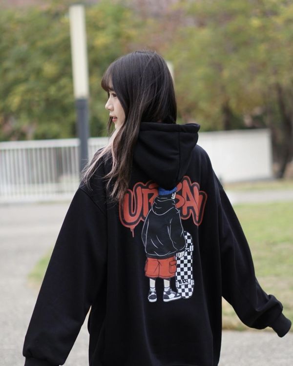 現貨【牛奶暖絨】滑板少年牛奶絨帽Tee 