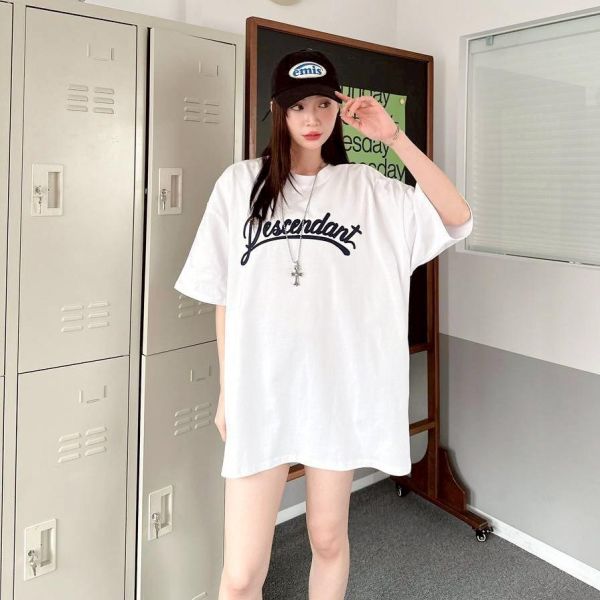 descendants貼布繡短Tee 