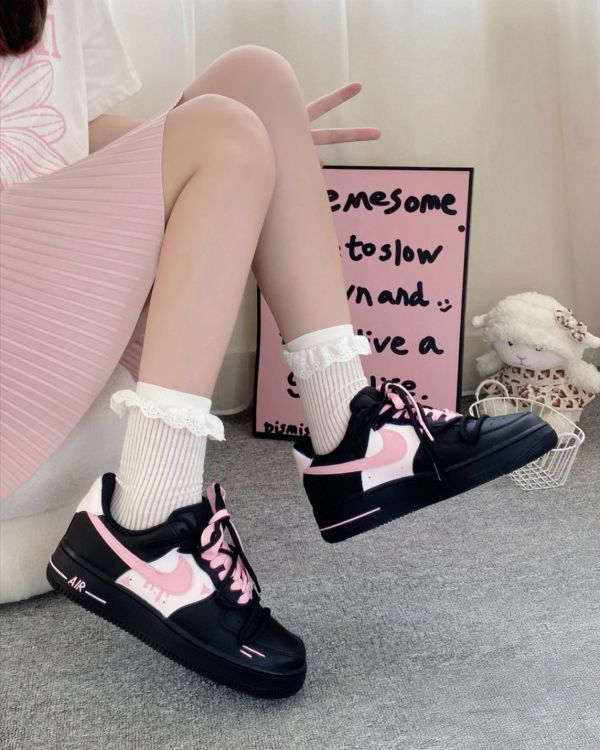 【訂製款】Nike Air Force 1 熱戀少女 - 女款 