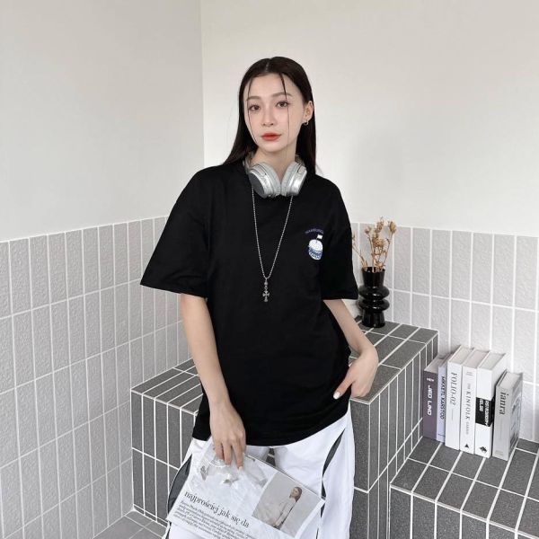 【現貨】漢堡分解印花短Tee 