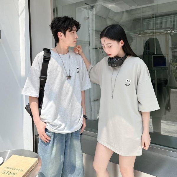 現貨+預購【團服包色首選】手繪表情塗鴉短Tee 