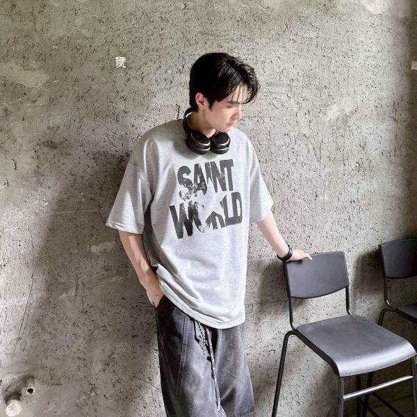 SAINT WORLD星星消散印花Tee 