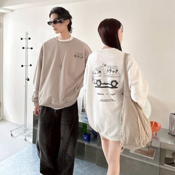 TRUCK日本皮卡印花大學Tee 