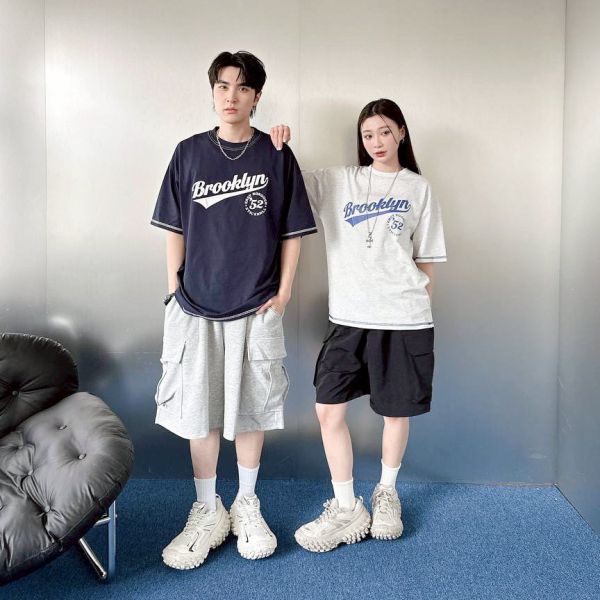 Brooklyn 52反車線造型涼感Tee 