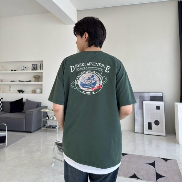 【現貨】跑車沙漠印花Tee 