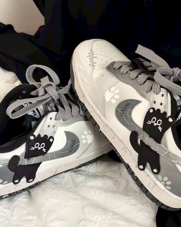 【訂製款】Nike dunk 奶灰爪爪 